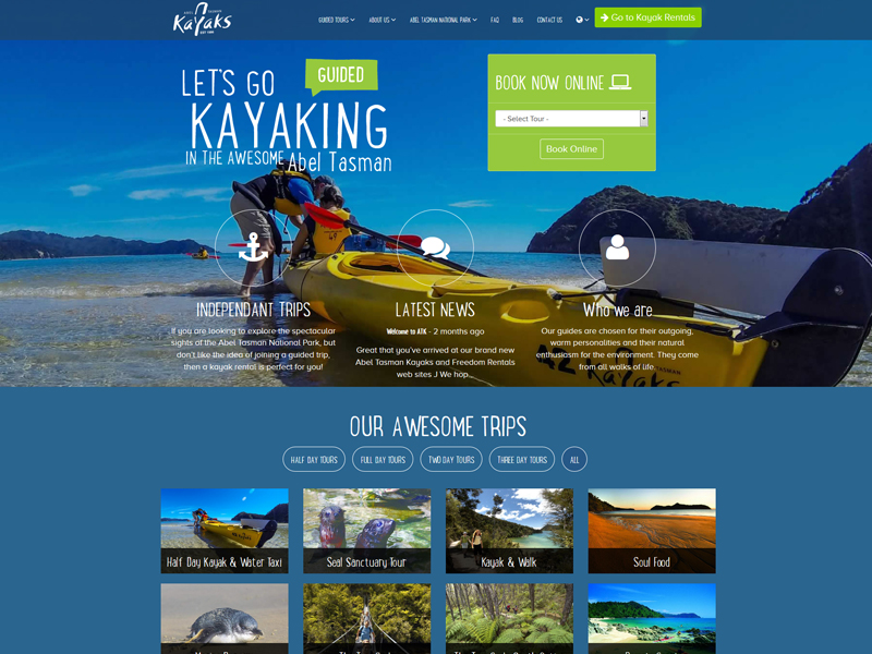 Abel Tasman Kayaks (HotHouse Creative)