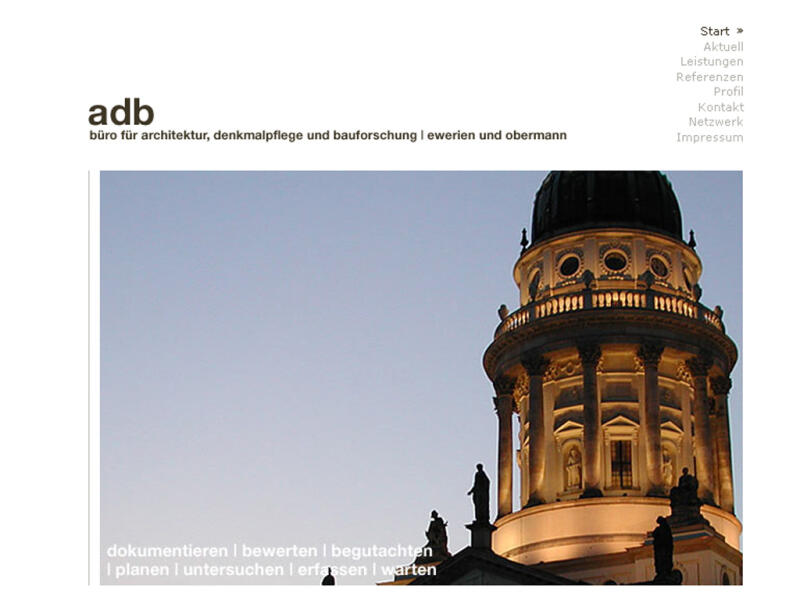 adb - bÃ¼ro fÃ¼r architektur, denkmalpflege und ba (cliersch)