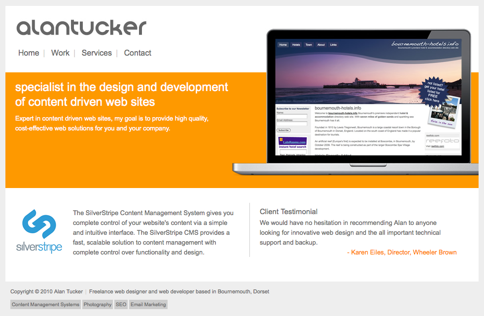Alan Tucker - Specialist in the design and develop (Alan Tucker)