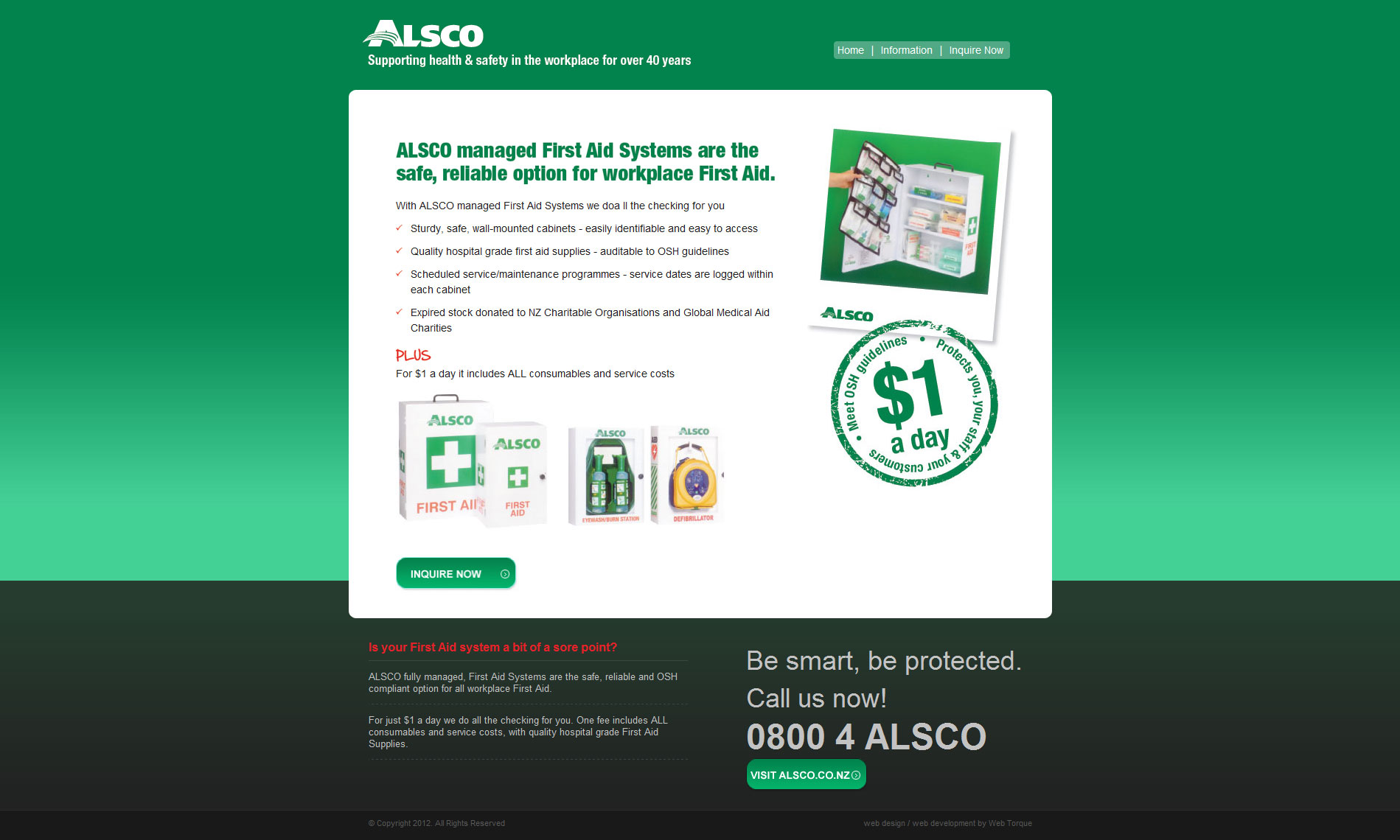 Alsco First Aid (Web Torque)