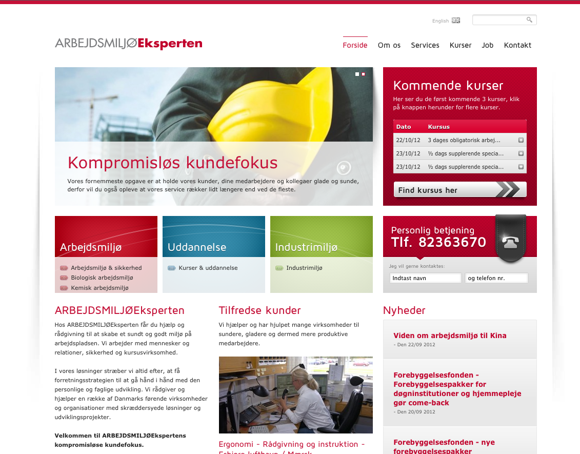 ARBEJDSMILJØEKsperten (Nobrainer Web)