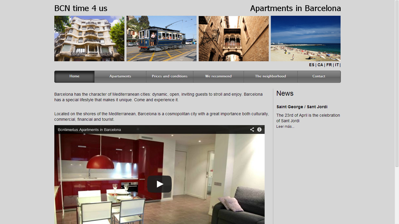 BCNtime4us Touristics Apartments in Barcelona (Cicle SI)