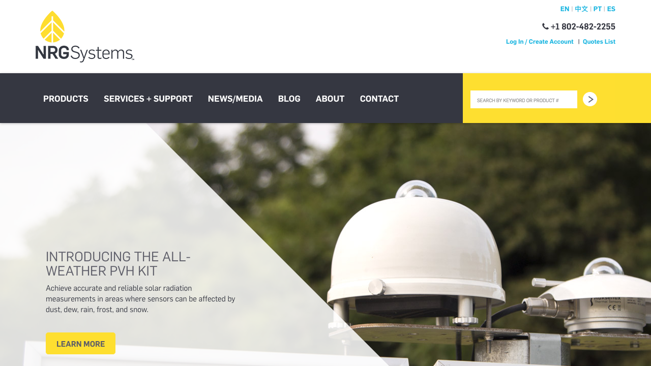 NRG Systems Improves Customer Support and Drives Sales with Integrated Website (VickySmith)