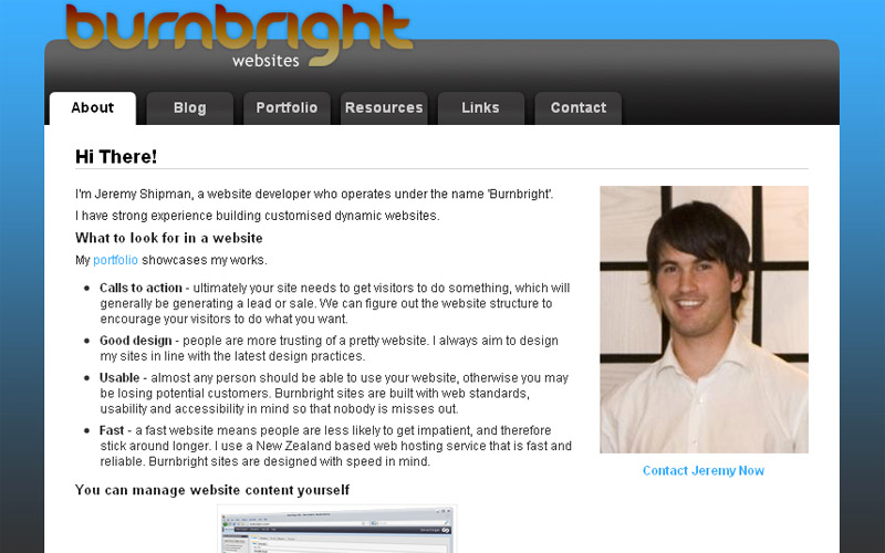 Burnbright Websites (Jedateach)