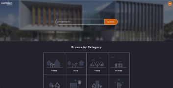 camden homepage copy image