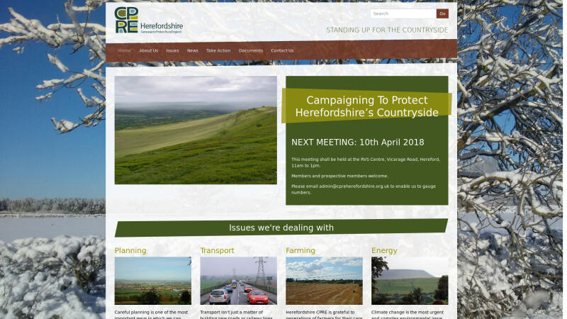 Campaign To Protect Rural England: Herefordshire (Mo)