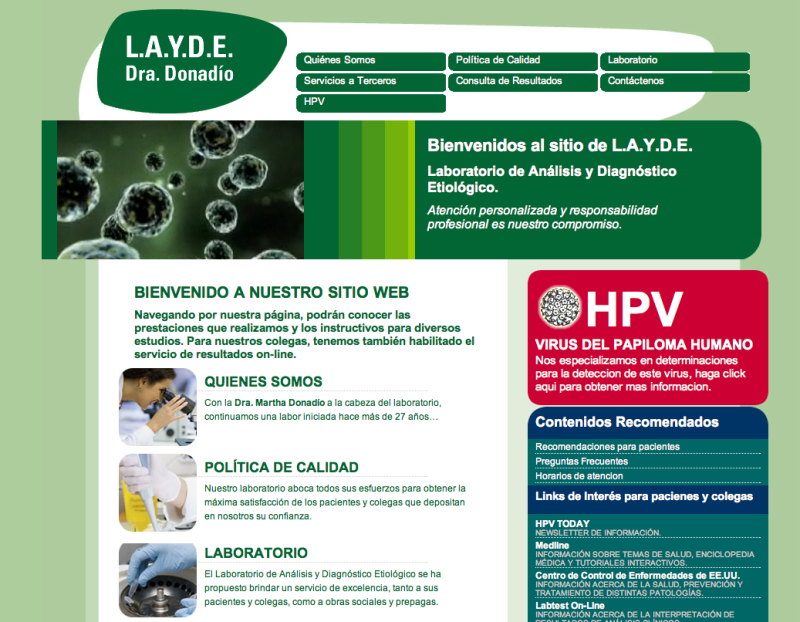 Laboratorio de AnÃ¡lisis DiagnÃ³stico EtiolÃ³gico (CriaturaCreativaStudio)