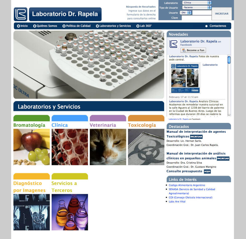 Laboratorio Dr. Rapela (CriaturaCreativaStudio)