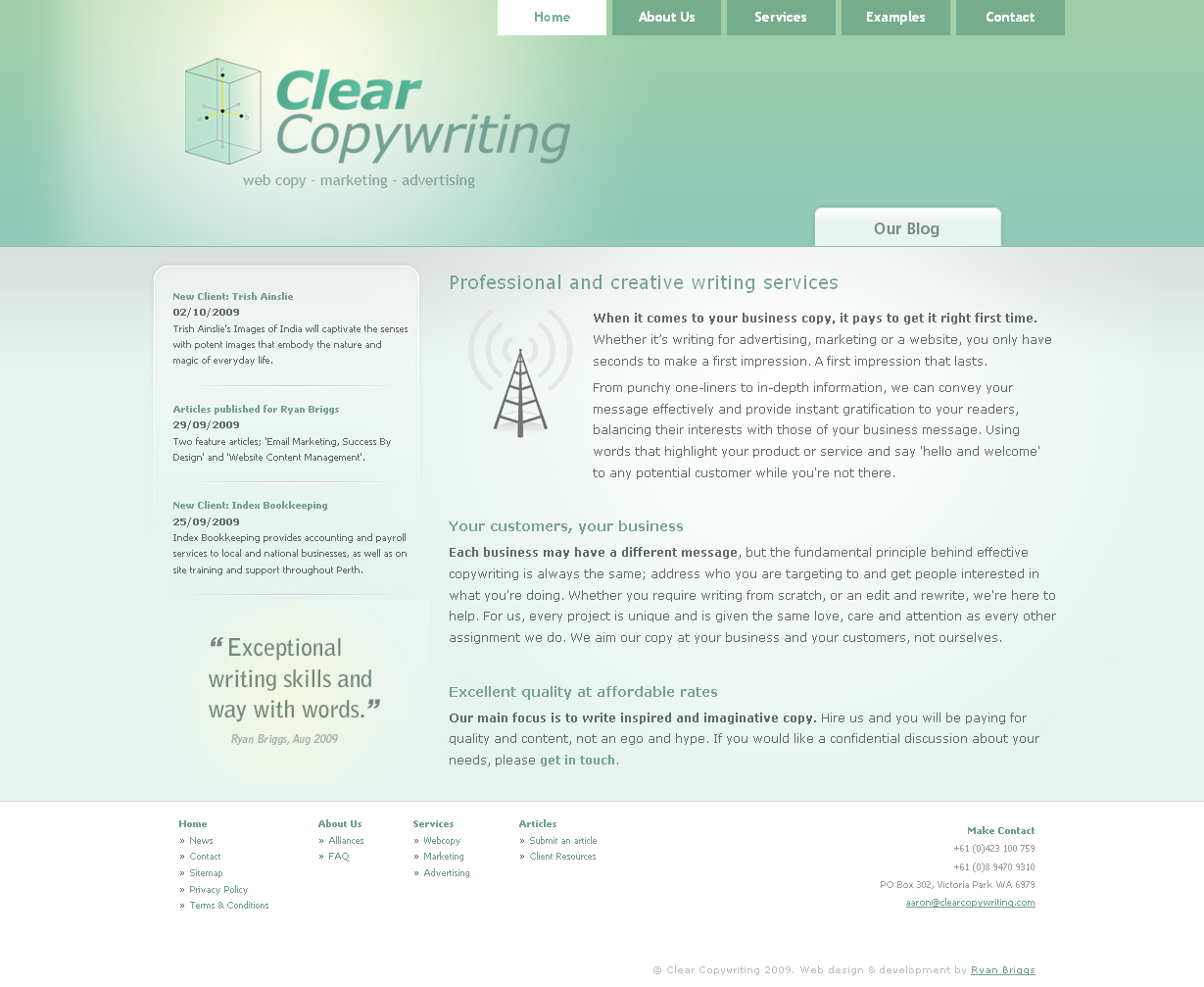 Clear Copywriting (rokryan)