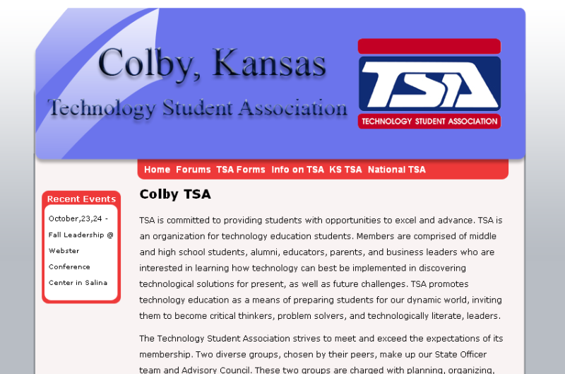 Colby TSA (linuxlover101)