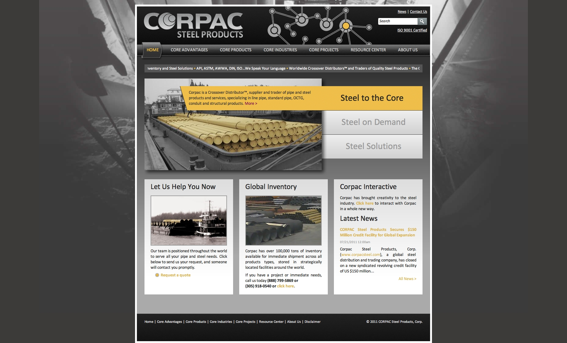 Corpac Steel Products (BLU42 Media)