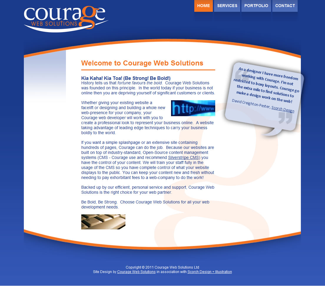 Courage Web Solutions (PapaBear)