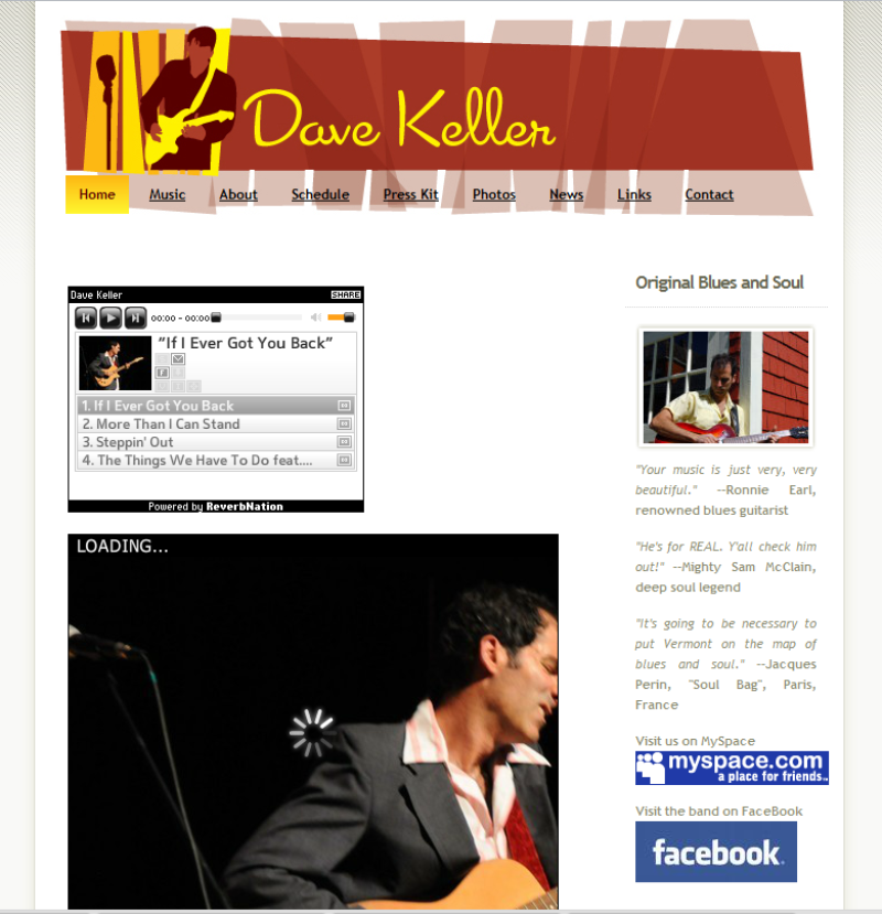 Dave Keller Blues Band (rbTech)