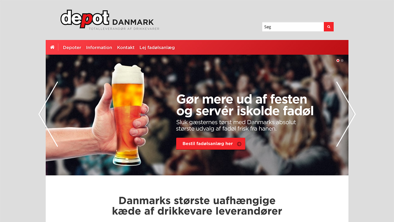 Depot Danmark (Nobrainer Web)