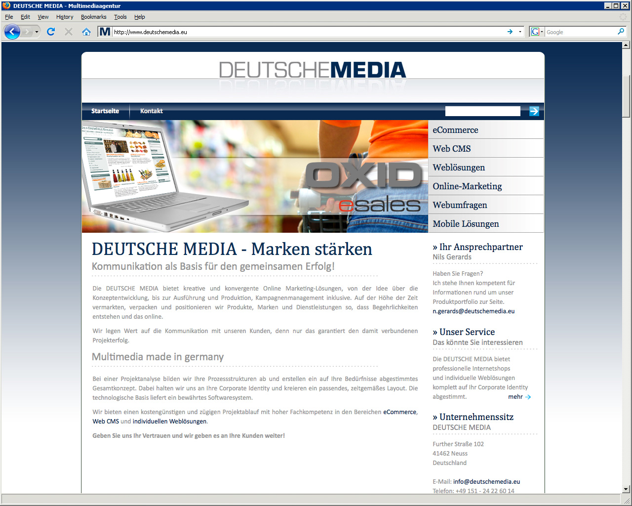 DEUTSCHE MEDIA (m-phil)