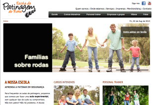 Escola de patinagem do norte