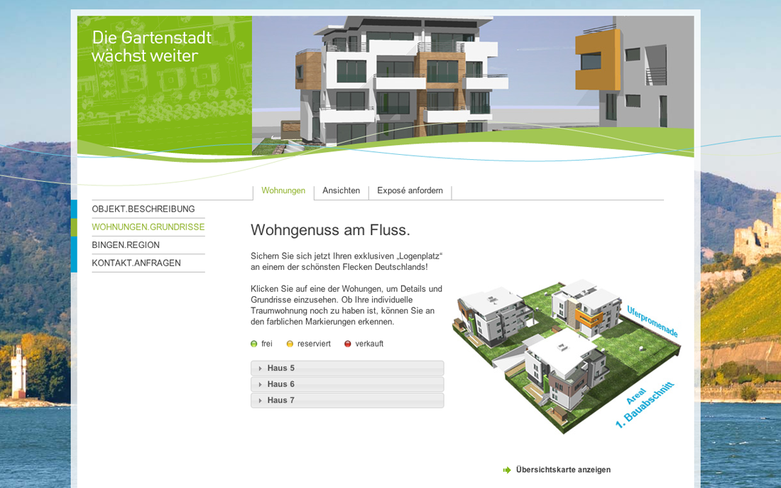Gartenstadt: Am Rhein (x75)