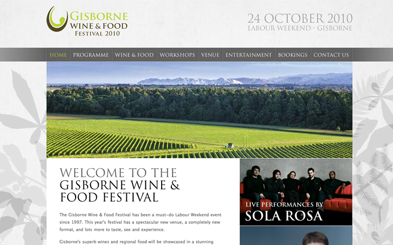 Gisborne Wine and Food Festival (Flavour)