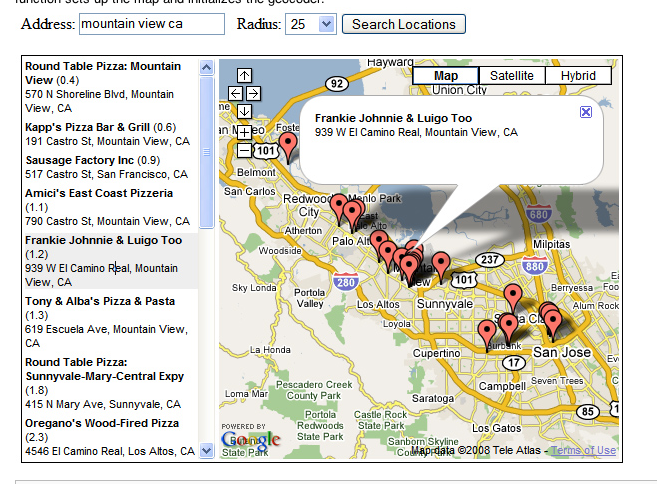 google locator maps