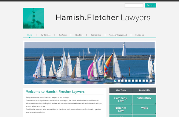 Hamish Fletcher Lawyers (webtonic)