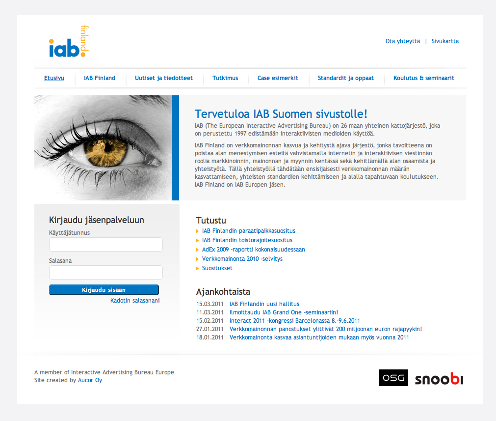 The European Interactive Advertising Bureau Finlan (jailja)