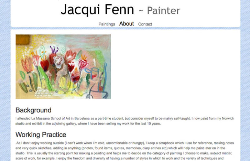 Jacqui Fenn - Painter (pinkp)