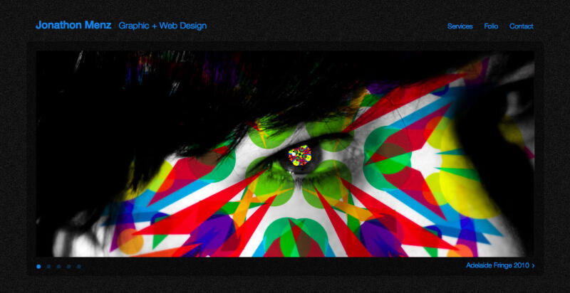 Jonathon Menz Graphic design + Web development (JonoM)