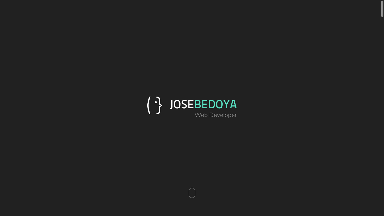 Jose Bedoya | Web developer (Josebedoya)