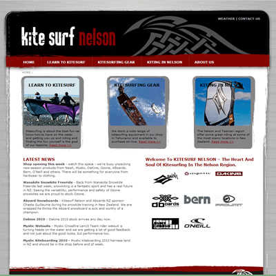 Kite Surf Nelson (webtonic)