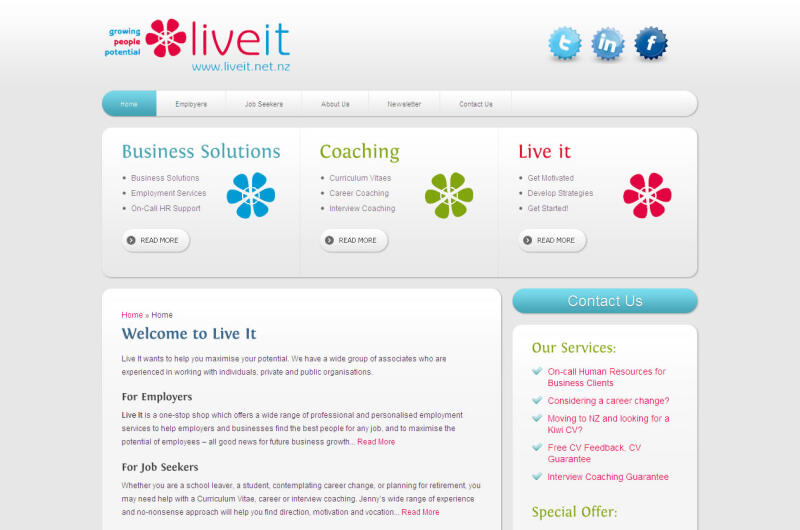 Employment Services, HR Support, Curriculum Vitaes (webtonic)