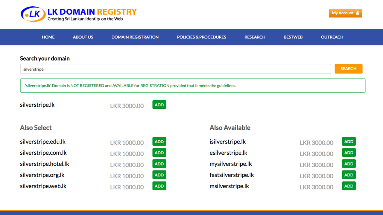 LK Domain Registry (Nivanka)