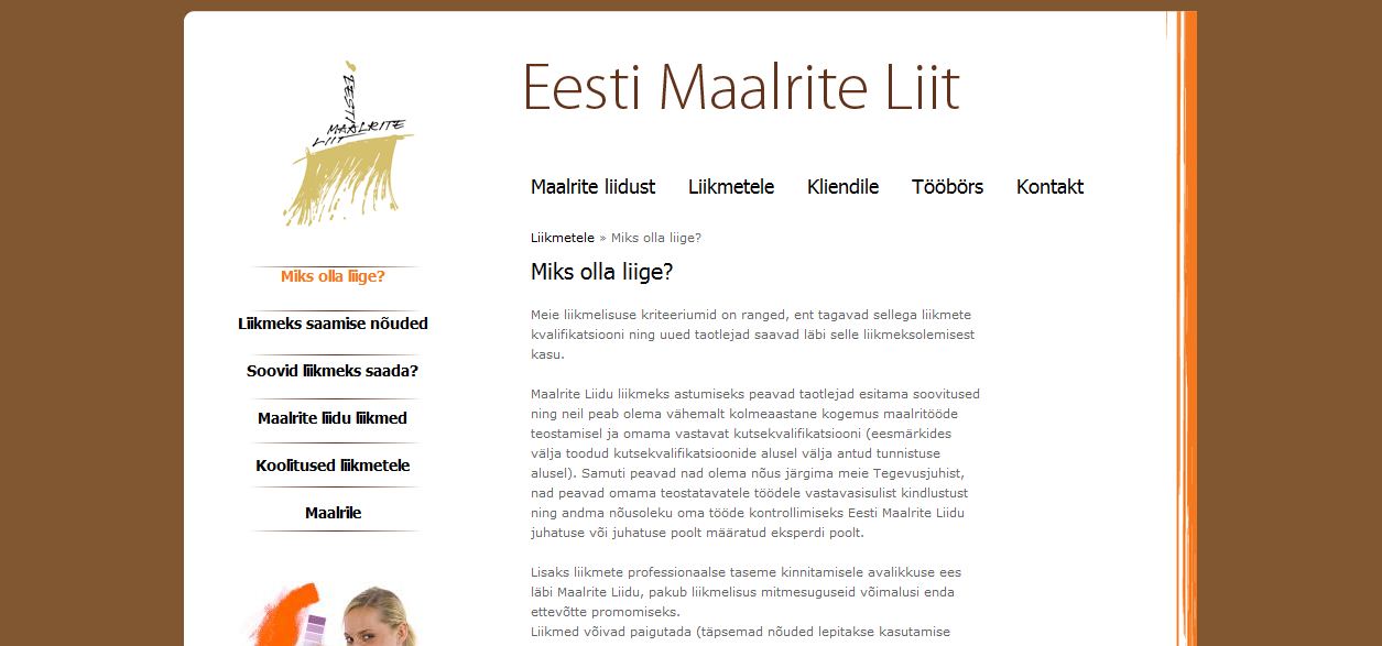 Estonian Painters Union (Webdoc)