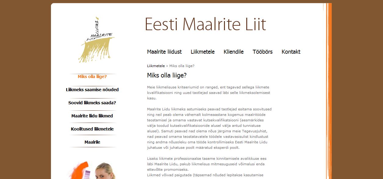 Estonian Painters Union (Webdoc)