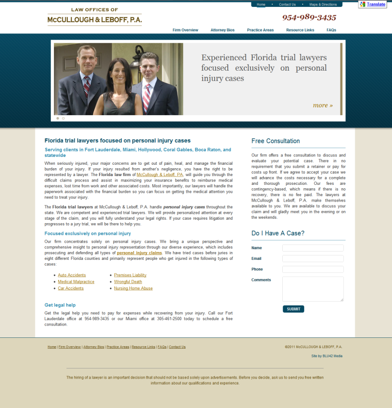 McCullough & Leboff, PA (Tap)