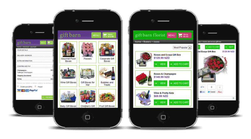 Gift Barn & Flowers 4 New Zealand (Web Torque)