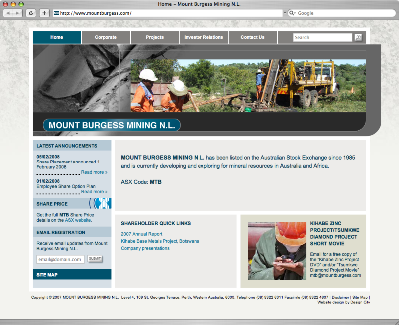 Mount Burgess Mining (Design City)