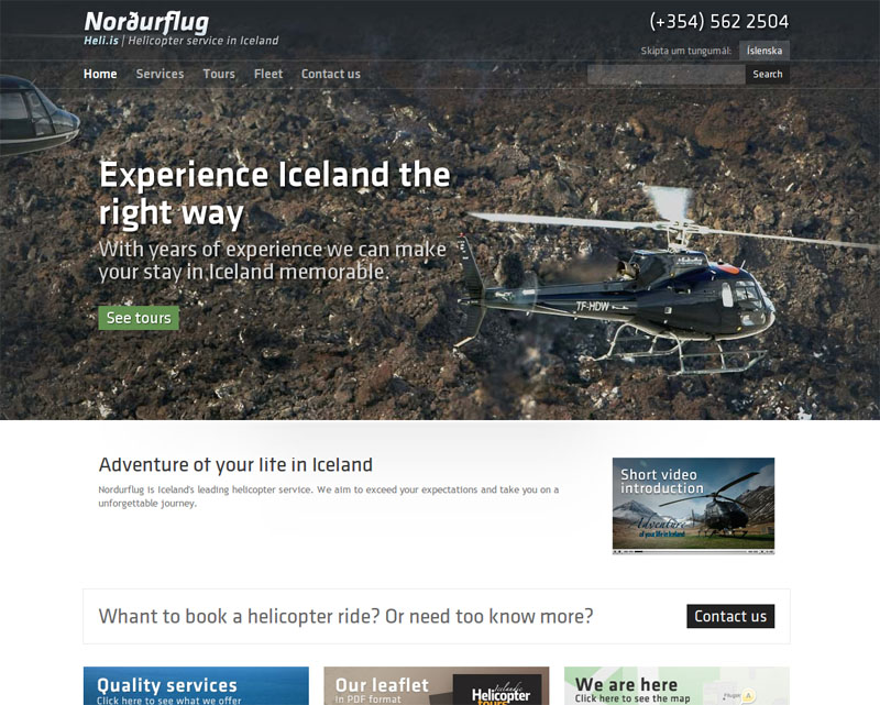 Norðurflug | Heli.is (Ranie)