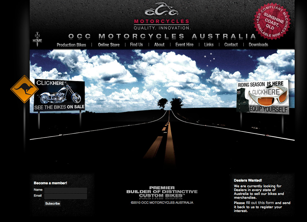 OCC Motorcycles Australia (QL Marketing)