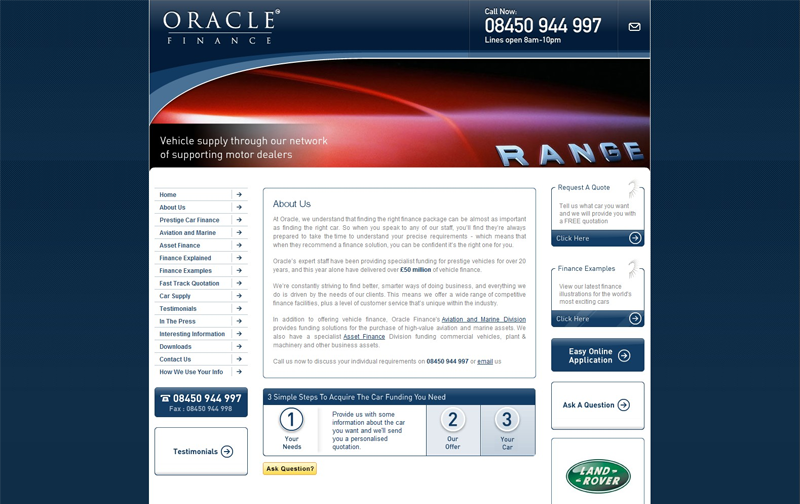 Oracle Finance (TomG from Squashed Pixel)