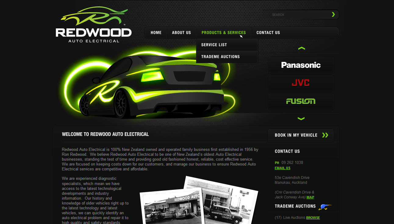 Redwood Auto Electrical (elogodesign)