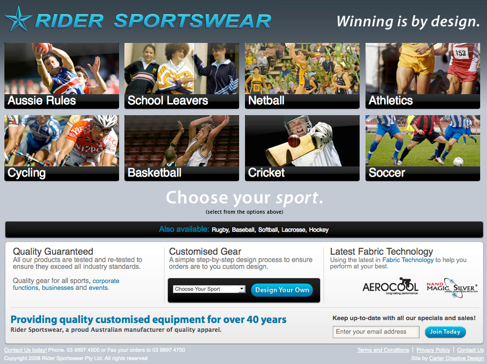 Rider Sportswear (Carter Digital)