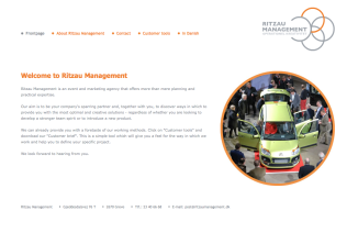 Ritzau Management – eventmanagement