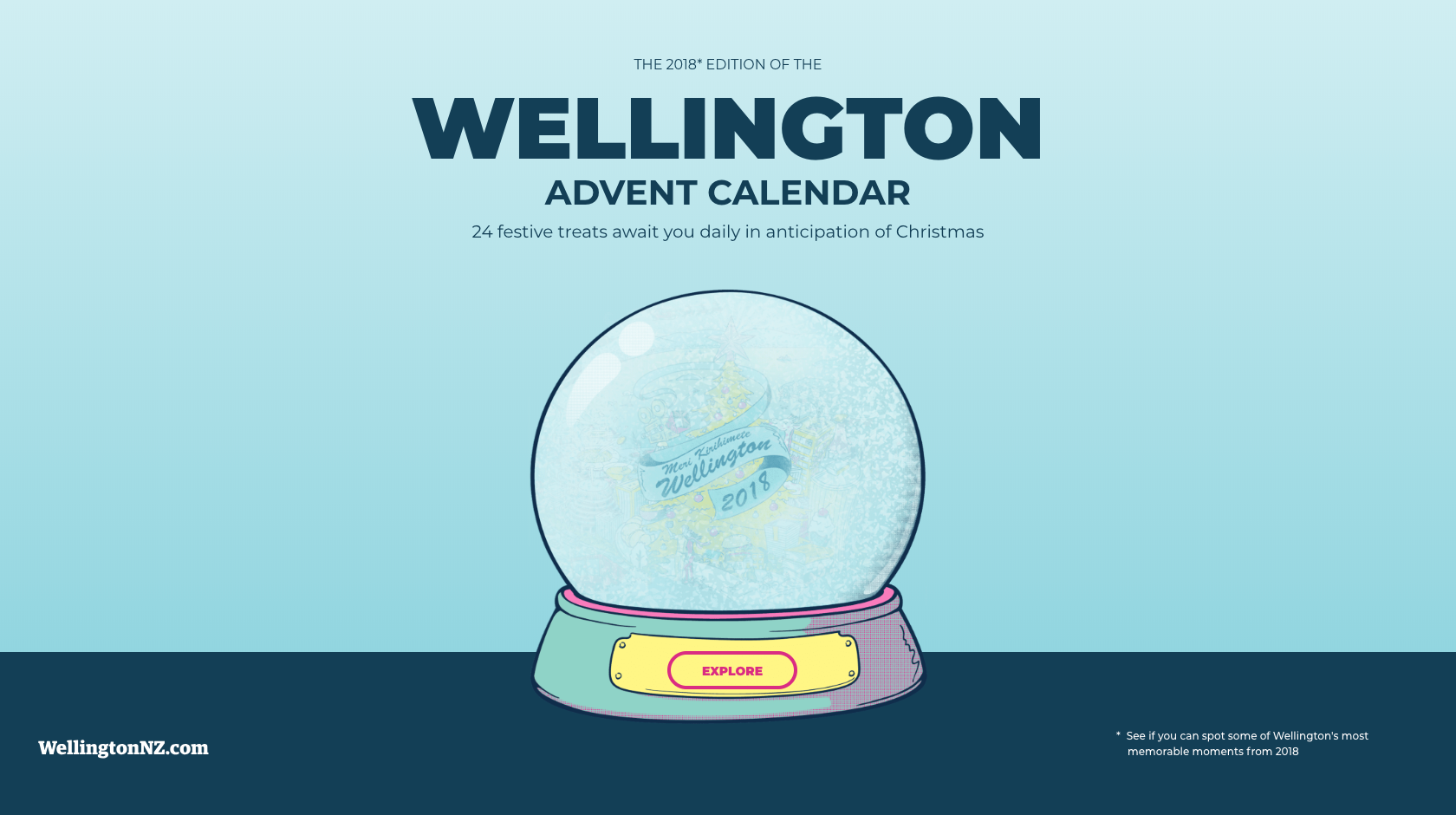 Wellington Advent Calendar – 2018 Edition (DNA)
