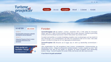 Turisme prosjecter website