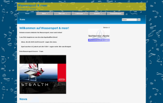 Wassersport und meer