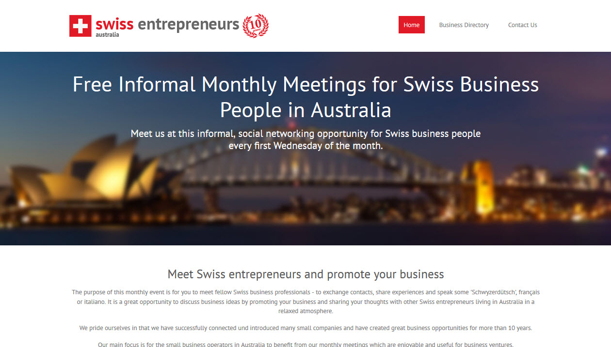 Swiss Entrepreneurs Australia (innoweb)