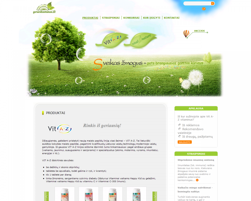 Geri vitaminai (Overt)