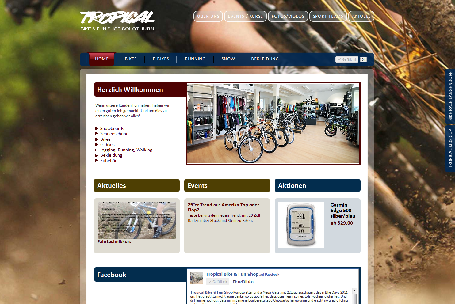 Tropical Bike Shop Solothurn Switzerland (Rico)