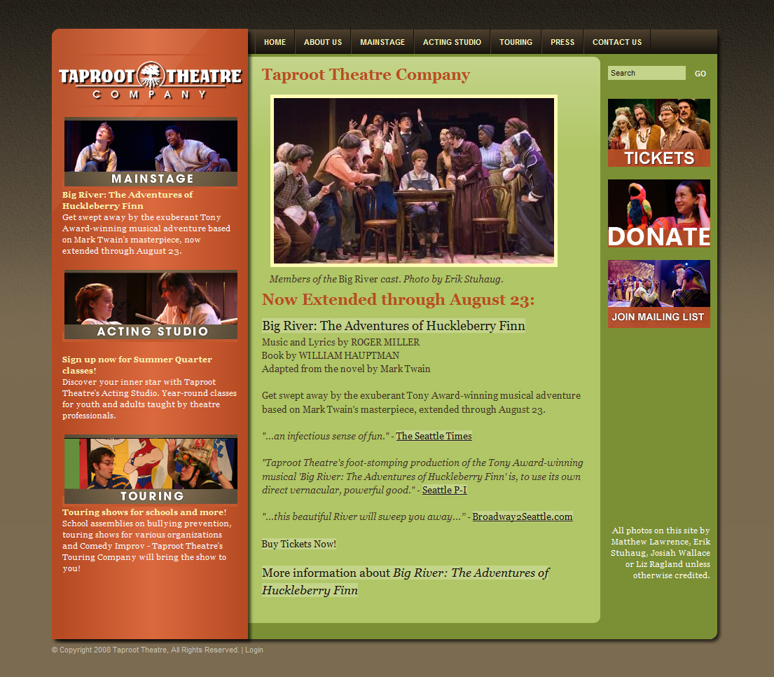 Taproot Theatre Company (AK Mac)
