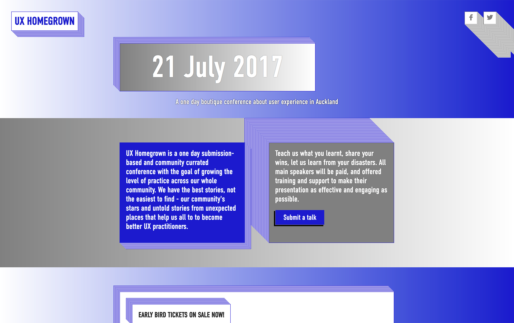 UX Homegrown screenshot
